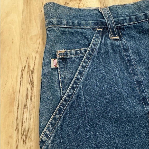 Vintage Quizz N.Y. Front Button Mini Jean Skirt - Picture 6 of 6